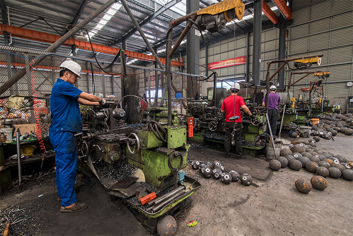 雅安网架配件车间